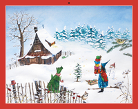 Vorderes Coverbild Adventskalender »Merlind und Igor«