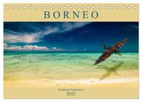 Vorderes Coverbild Borneo - Exotische Faszination (Tischkalender 2025 DIN A5 quer), CALVENDO Monatskalender