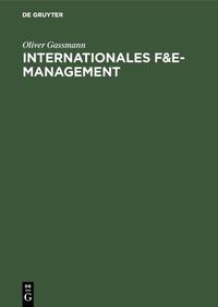 Vorderes Coverbild Internationales F&E-Management