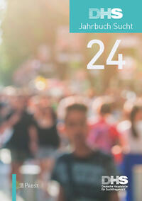 Vorderes Coverbild DHS Jahrbuch Sucht 2024