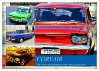 Vorderes Coverbild CORVAIR - Ein Chevy mit Heckmotor und ohne Heckflossen (Wandkalender 2025 DIN A2 quer), CALVENDO Monatskalender