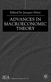Vorderes Coverbild Advances in Macroeconomic Theory