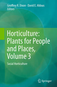Vorderes Coverbild Horticulture: Plants for People and Places, Volume 3