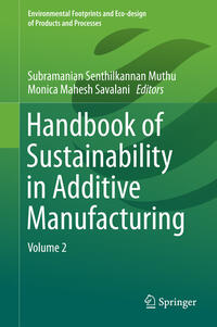 Vorderes Coverbild Handbook of Sustainability in Additive Manufacturing