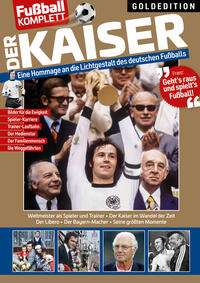 Vorderes Coverbild Franz Beckenbauer Goldedition