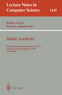 Vorderes Coverbild Static Analysis