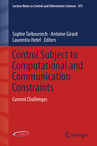 Vorderes Coverbild Control Subject to Computational and Communication Constraints