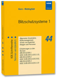 Vorderes Coverbild (hohe Qualität) Blitzschutzsysteme 1