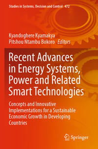 Vorderes Coverbild Recent Advances in Energy Systems, Power and Related Smart Technologies