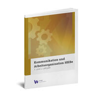 Vorderes Coverbild Kommunikation und Arbeitsorganisation HKBe (farbig)