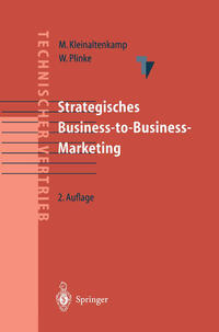 Vorderes Coverbild Strategisches Business-to-Business-Marketing