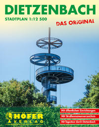 Vorderes Coverbild Stadtplan Dietzenbach - SP 001