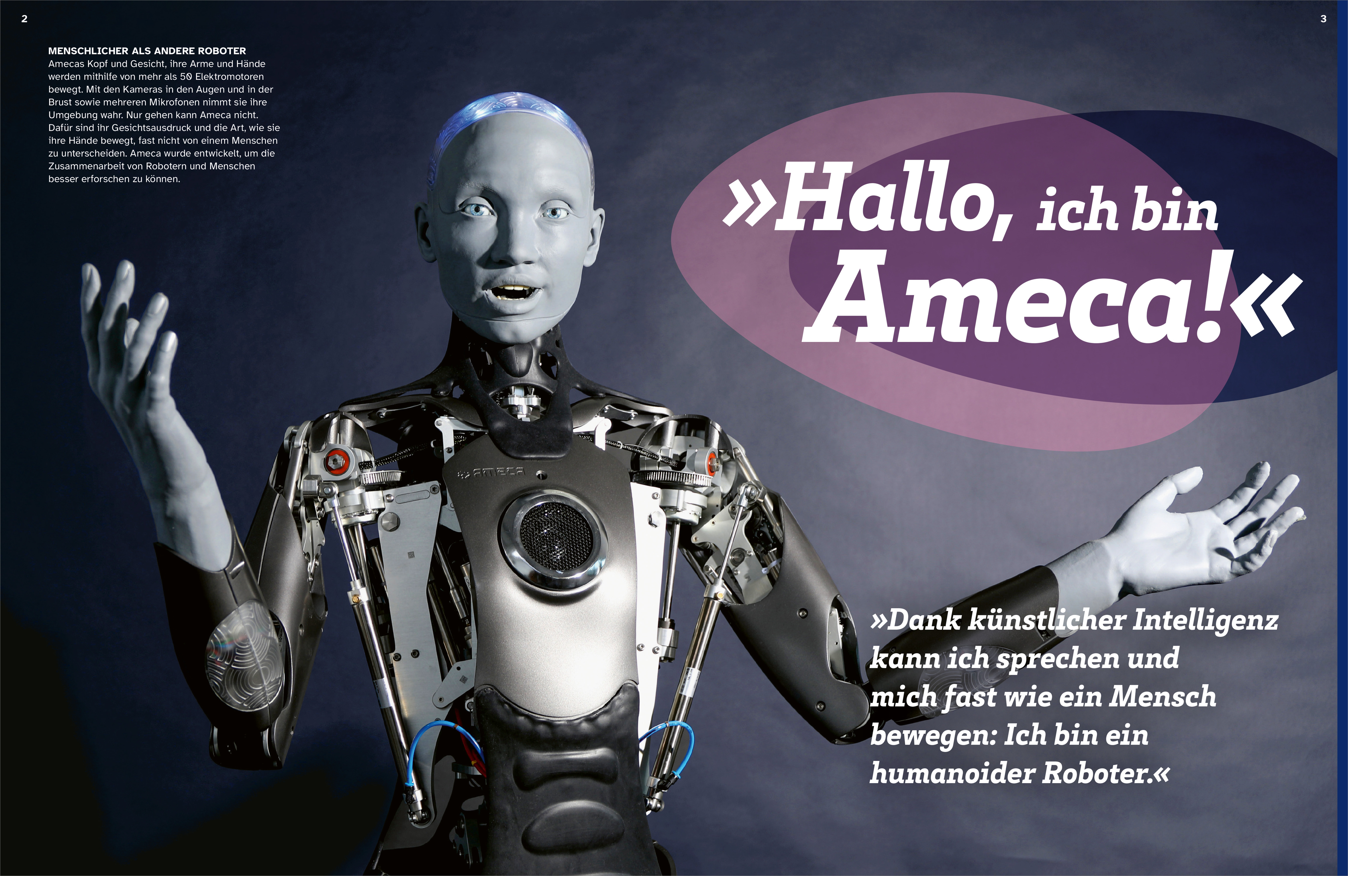 Beispielinhalt (Bild) WAS IST WAS Roboter. Helfer mit Superkräften