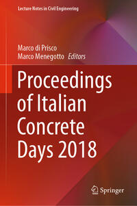 Vorderes Coverbild Proceedings of Italian Concrete Days 2018