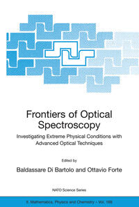 Vorderes Coverbild Frontiers of Optical Spectroscopy