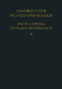 Vorderes Coverbild Allgemeine Physiologie der Pflanzenzelle / General Physiology of the Plant Cell
