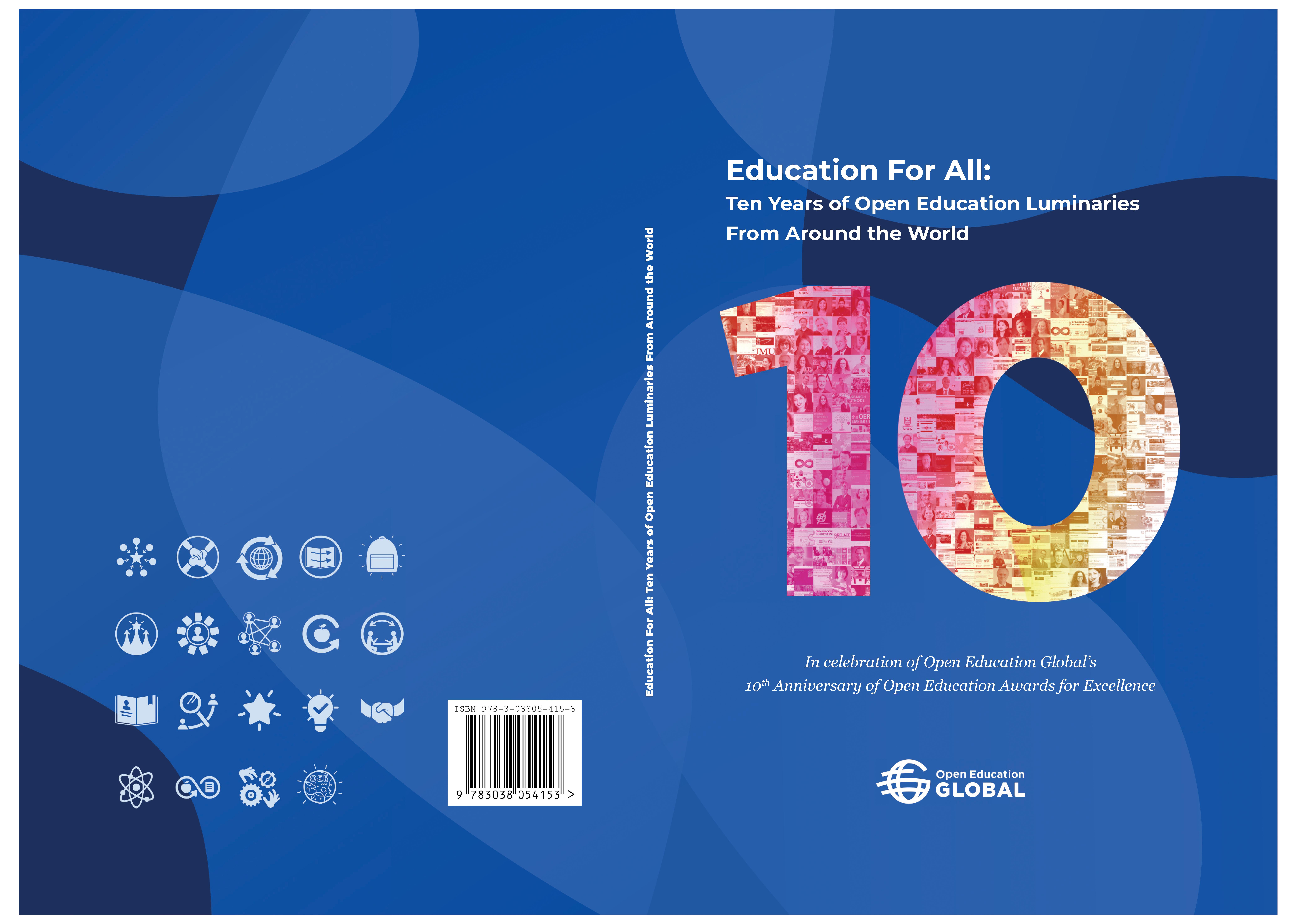 Gesamtes Coverbild Education For All: Ten years of open education luminaries from around the world