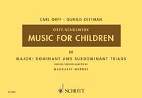 Vorderes Coverbild Music for Children