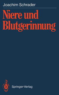 Vorderes Coverbild Niere und Blutgerinnung