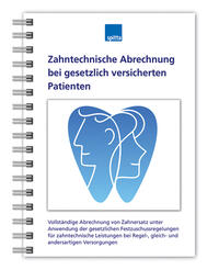 Vorderes Coverbild Zahntechnische Abrechnung bei gesetzlich versicherten Patienten