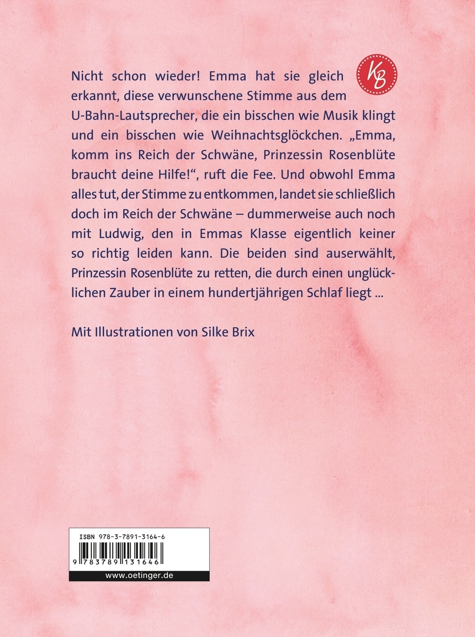Rückseitencover Prinzessin Rosenblüte 2. Wach geküsst!