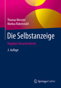 Vorderes Coverbild Die Selbstanzeige