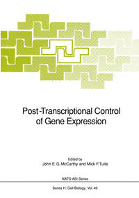 Vorderes Coverbild Post-Transcriptional Control of Gene Expression