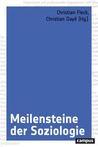 Vorderes Coverbild Meilensteine der Soziologie
