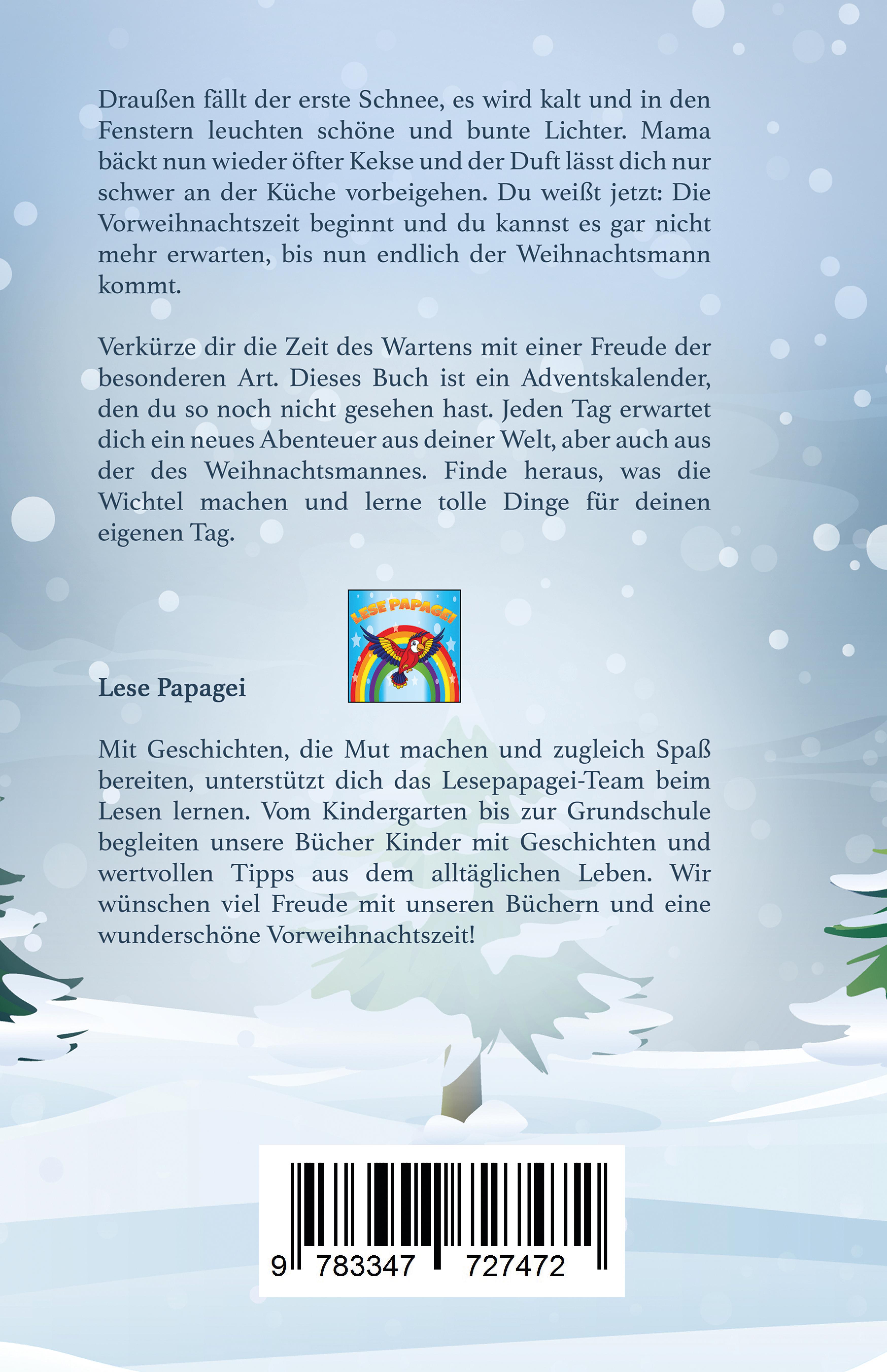 Rückseitencover Hurra! Bald ist Weihnachten!