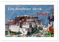 Vorderes Coverbild Eine Rundreise durch Tibet (Wandkalender 2025 DIN A2 quer), CALVENDO Monatskalender