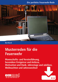 Vorderes Coverbild Musterreden für die Feuerwehr (Gesamtwerk) - Download