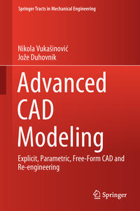 Vorderes Coverbild Advanced CAD Modeling