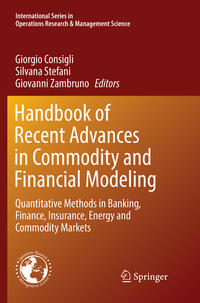 Vorderes Coverbild Handbook of Recent Advances in Commodity and Financial Modeling