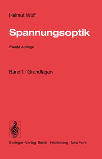 Vorderes Coverbild Spannungsoptik
