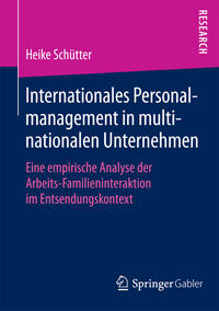 Vorderes Coverbild Internationales Personalmanagement in multinationalen Unternehmen