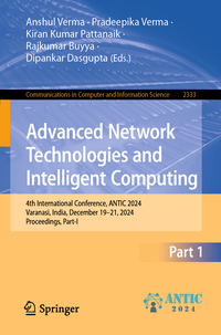 Vorderes Coverbild Advanced Network Technologies and Intelligent Computing
