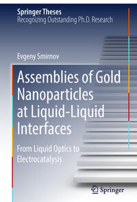 Vorderes Coverbild Assemblies of Gold Nanoparticles at Liquid-Liquid Interfaces