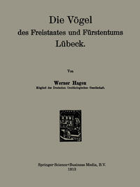 Vorderes Coverbild Die Vögel des Freistaates und Fürstentums Lübeck