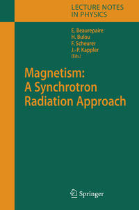 Vorderes Coverbild Magnetism: A Synchrotron Radiation Approach
