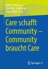 Vorderes Coverbild Care schafft Community – Community braucht Care