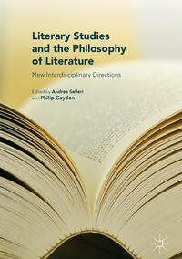 Vorderes Coverbild Literary Studies and the Philosophy of Literature
