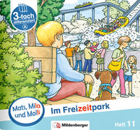 Vorderes Coverbild Mats, Mila und Molli – Heft 11: Im Freizeitpark - A