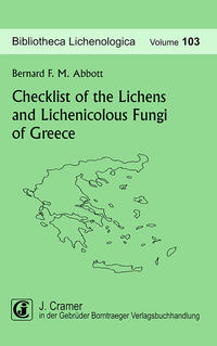 Vorderes Coverbild Checklist of the Lichens and Lichenicolous Fungi of Greece