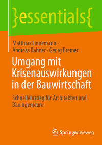 Vorderes Coverbild Umgang mit Krisenauswirkungen in der Bauwirtschaft