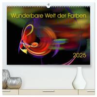 Vorderes Coverbild Wunderbare Welt der Farben 2025 (hochwertiger Premium Wandkalender 2025 DIN A2 quer), Kunstdruck in Hochglanz