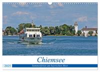 Vorderes Coverbild Chiemsee - Sommerferien am bayrischen Meer (Wandkalender 2025 DIN A3 quer), CALVENDO Monatskalender