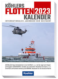 Vorderes Coverbild Köhlers FlottenKalender 2023