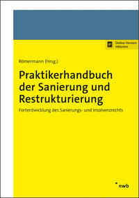 Vorderes Coverbild Praktikerhandbuch der Sanierung und Restrukturierung