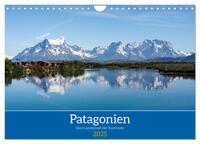 Vorderes Coverbild Patagonien - Eine Landschaft der Kontraste (Wandkalender 2025 DIN A4 quer), CALVENDO Monatskalender