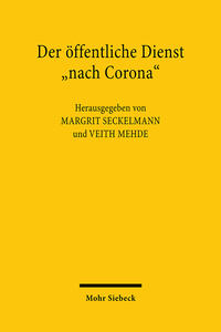 Vorderes Coverbild Der öffentliche Dienst "nach Corona"
